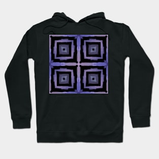 square pattern Hoodie